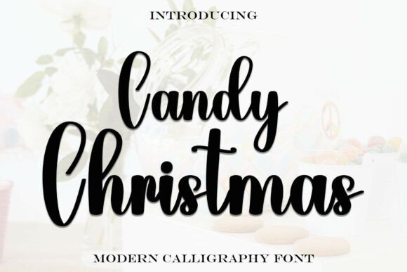 Candy Christmas Font - Featured Image