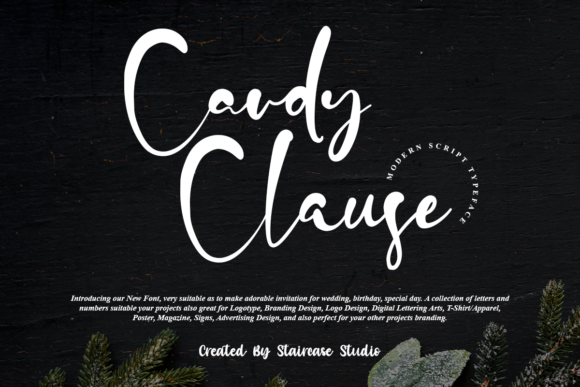 Candy Clause Font - Featured Image