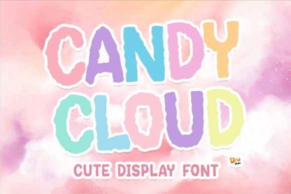 Candy Cloud Font - Featured Image