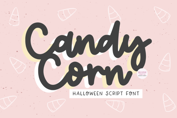 Candy Corn Font - Featured Image