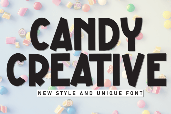 Candy Creative Font - Featured Image