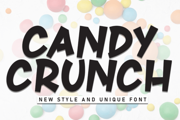 Candy Crunch Font - Featured Image