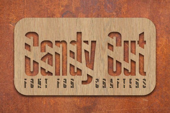 Candy Cut Font - Featured Image