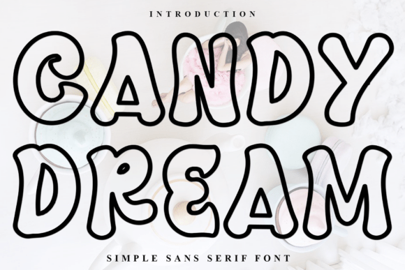 Candy Dream Font - Featured Image
