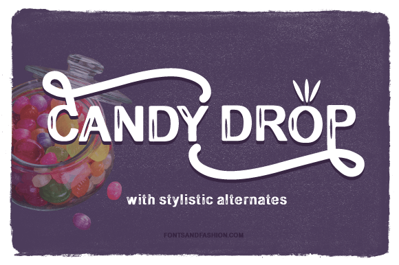 Candy Drop Font - Featured Image