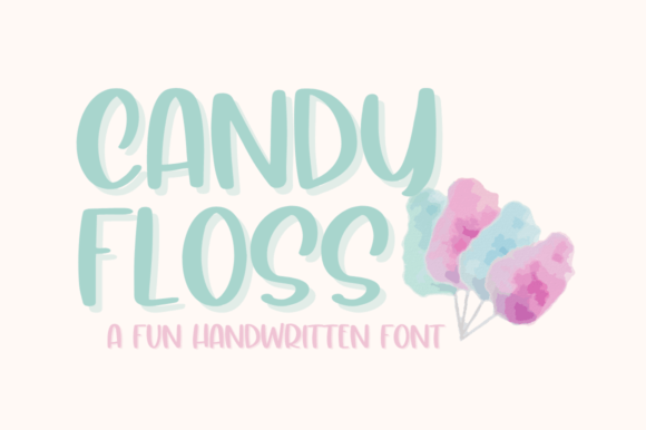 Candy Floss Font - Featured Image