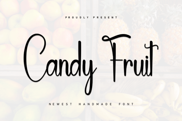 Candy Fruit Font - Featured Image