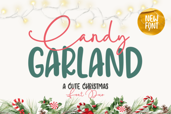 Candy Garland Duo Font - Featured Image