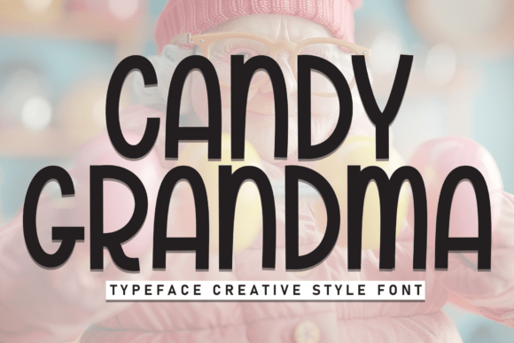 Candy Grandma Font - Featured Image