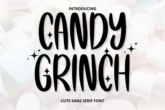 Candy Grinch Font - Featured Image