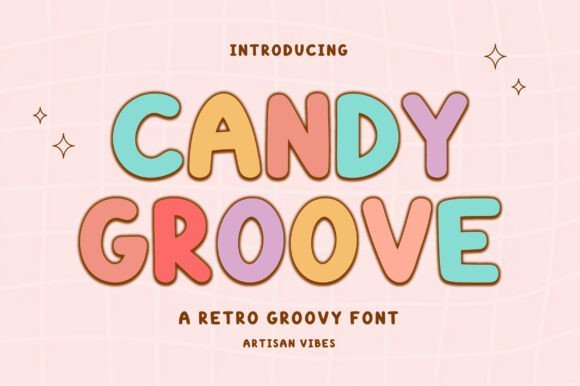 Candy Groove Font - Featured Image