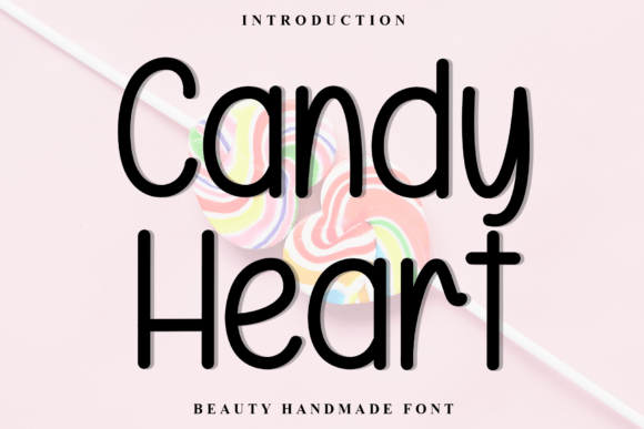 Candy Heart Font - Featured Image