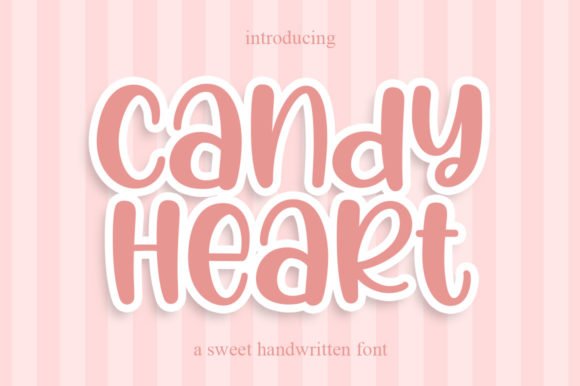 Candy Heart Font - Featured Image