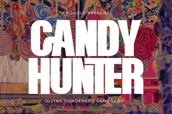 Candy Hunter Font - Featured Image