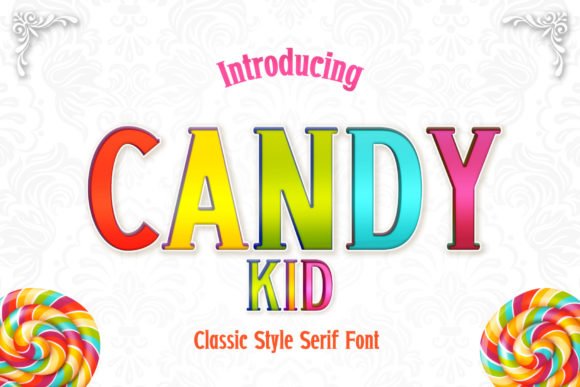 Candy Kid Font - Featured Image