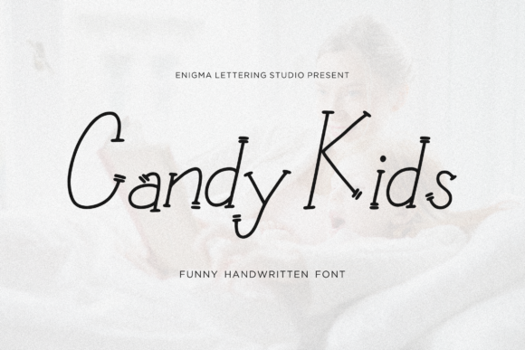 Candy Kids Font - Featured Image