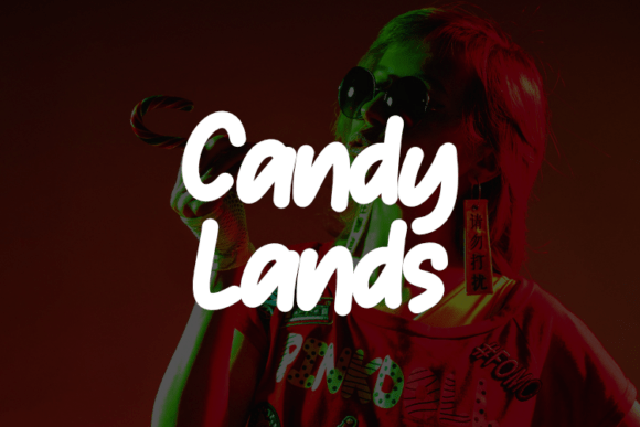 Candy Lands Font - Featured Image