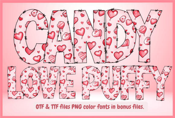 Candy Love Puffy Font - Featured Image