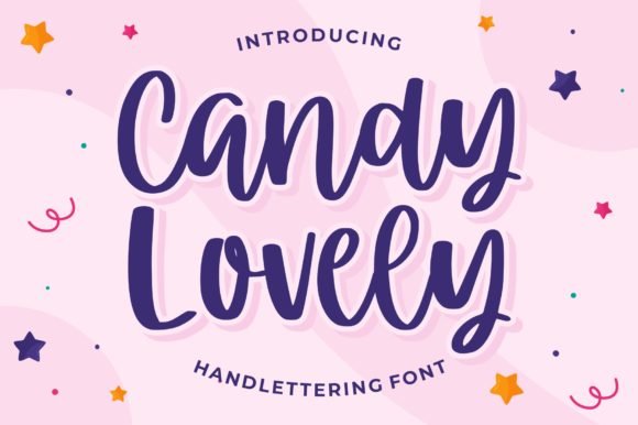 Candy Lovely Font - Featured Image