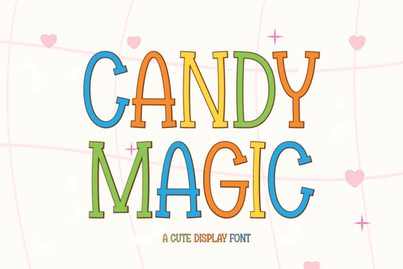 Candy Magic Font - Featured Image