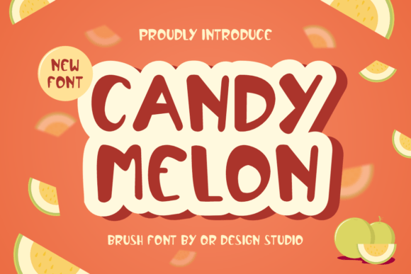 Candy Melon Font - Featured Image