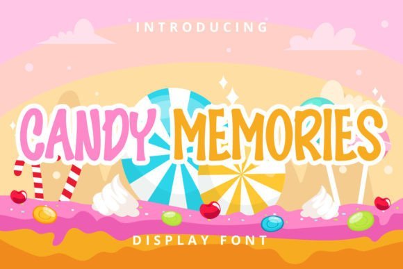 Candy Memories Font - Featured Image