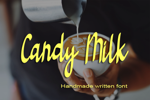 Candy Milk Font - Featured Image