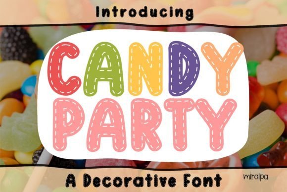 Candy Party Font - Featured Image