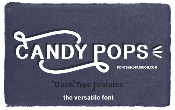 Candy Pops Font - Featured Image