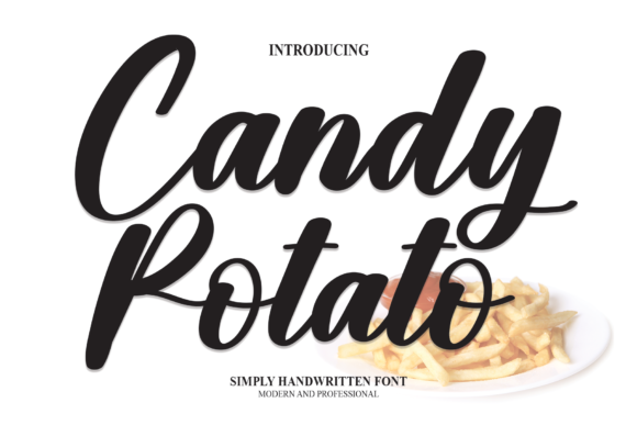 Candy Potato Font - Featured Image