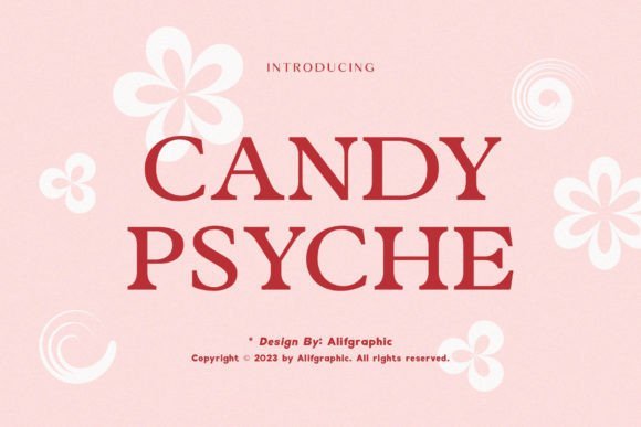 Candy Psyche Font - Featured Image