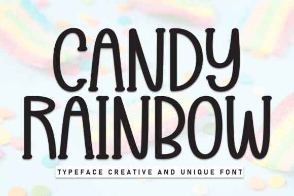 Candy Rainbow Font - Featured Image