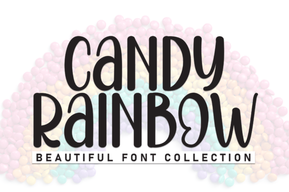 Candy Rainbow Font - Featured Image