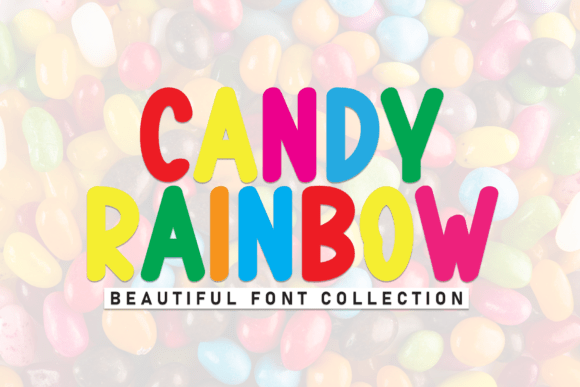 Candy Rainbow Font - Featured Image