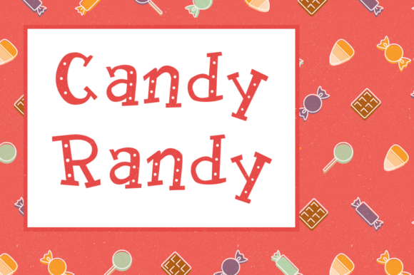 Candy Randy Font - Featured Image