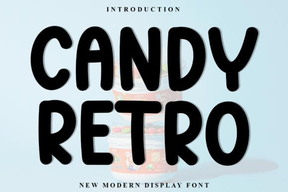 Candy Retro Font - Featured Image