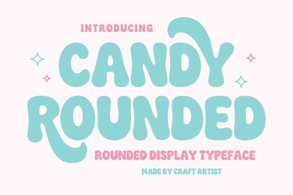 Candy Rounded Font - Featured Image