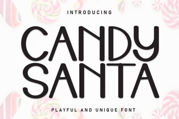 Candy Santa Font - Featured Image
