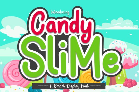 Candy Slime Font - Featured Image