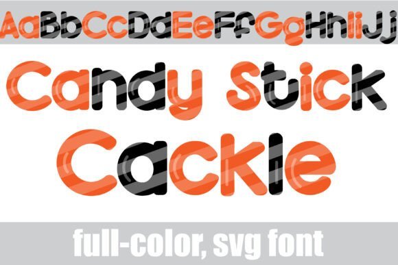 Candy Stick Cackle Font - Featured Image