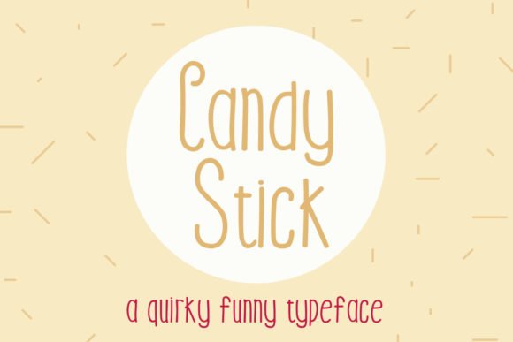 Candy Stick Font - Featured Image