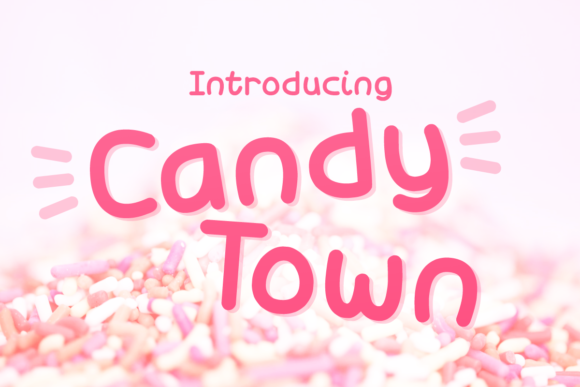 Candy Town Font - Featured Image