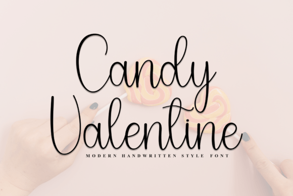 Candy Valentine Font - Featured Image