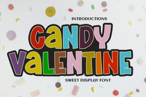 Candy Valentine Font - Featured Image