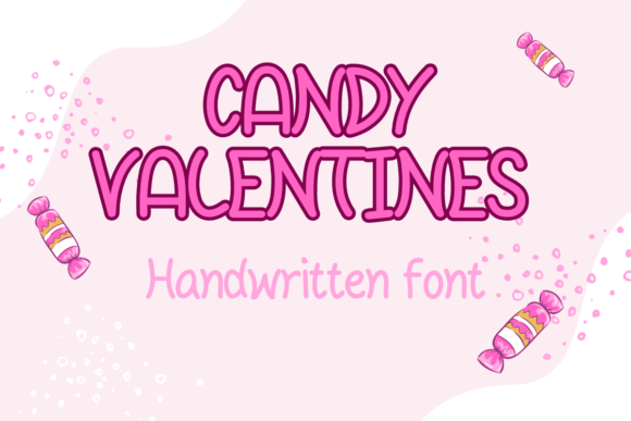 Candy Valentines Font - Featured Image