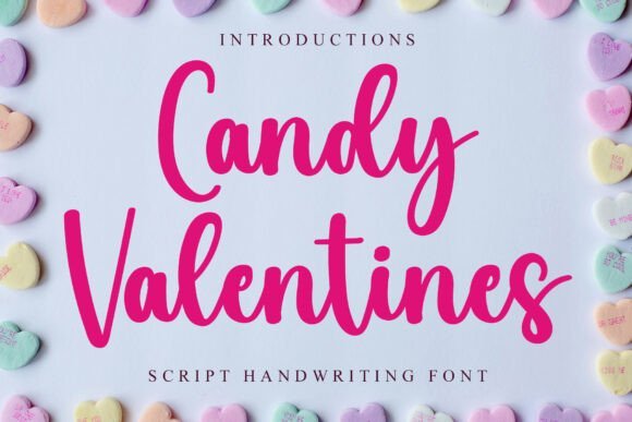 Candy Valentines Font - Featured Image