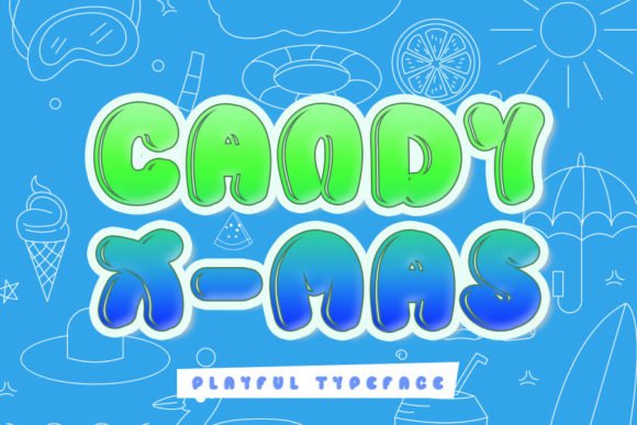 Candy X-mas Font - Featured Image