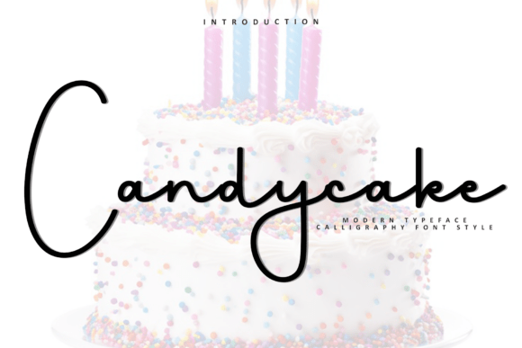 Candycake Font - Featured Image
