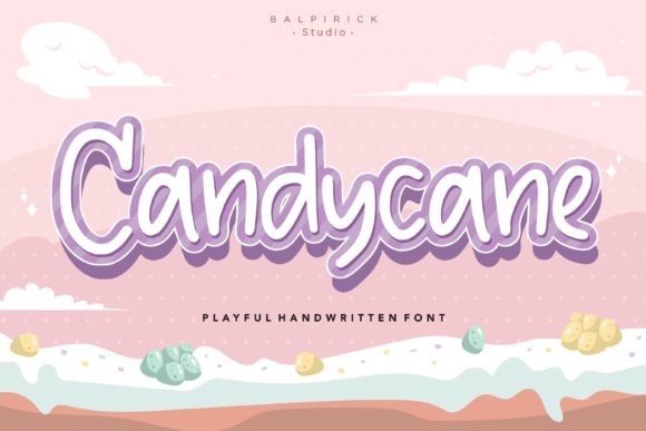 Candycane Font - Featured Image