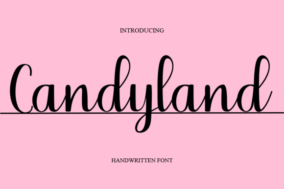 Candyland Font - Featured Image